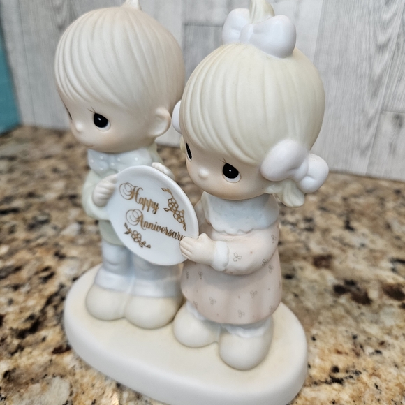 Precious Moments Happy Anniversary God Bless Our Years Together w/So Much Love - Picture 14 of 14